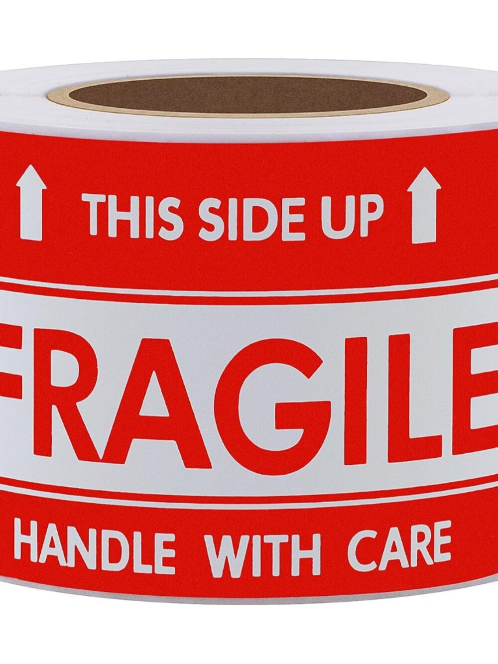This Side Up Fragile Stickers 2x3 Inch Handle with Care Shiping and Packing Warn